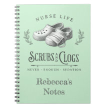 Funny zeichn von Scrubs & Clogs personalisiert Nur