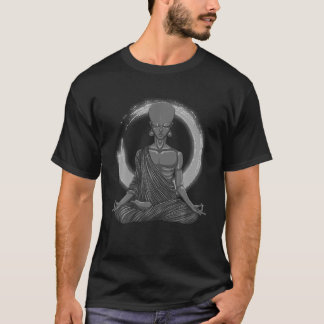 Funny Zen Alien Geschenk für Männer Frauen Cool Bu T-Shirt