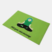 Funny Zen Welcome Door Mat Fußmatte (Schrägansicht)