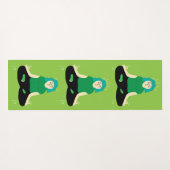 Funny Zen Yoga Floor Mat Yogamatte (Rückseite (Horizontal))