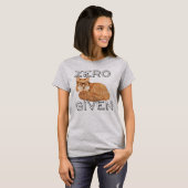 Funny Zero Fox gegeben T-Shirt (Vorne ganz)