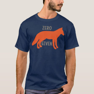 Funny Zero Fox verabreicht Puppe für Fox- oder Tie T-Shirt
