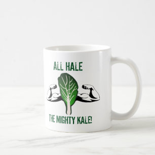 Funny Zitat All Hale die Mighty Kale Kaffeetasse