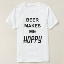 Funny Zitat BIER MACHT MIR HOFFNUNG T-Shirt