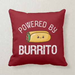 Funny Zitat Burrito und mexikanisches Essen Lover Kissen