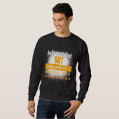 Funny Zitat eingeführt, aber willens zu diskutiere Sweatshirt (Vorne ganz)