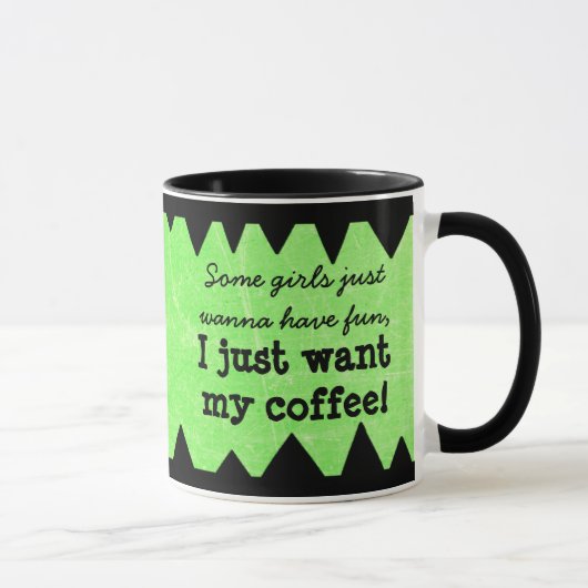 Funny Zitat Frauen Kaffee Tasse (Rechts)