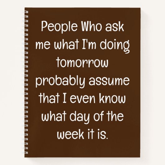 Funny Zitat für vergessene Menschen zu tun, um Spi Notizblock (Vorderseite)