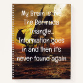 Funny Zitat für vergessene Menschen zu tun, um Spi Notizblock (Vorderseite)