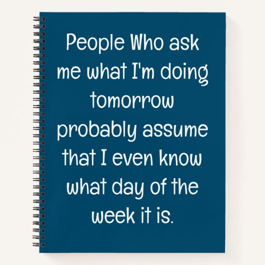 Funny Zitat für vergessene Menschen zu tun, um Spi Notizblock (Vorderseite)