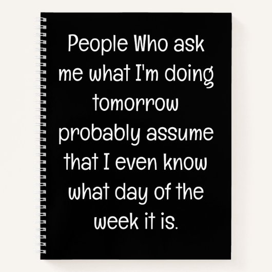 Funny Zitat für vergessene Menschen zu tun, um Spi Notizblock (Vorderseite)