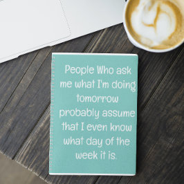 Funny Zitat für vergessene Menschen zu tun, um Spi Notizblock