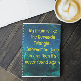 Funny Zitat für vergessene Menschen zu tun, um Spi Notizblock