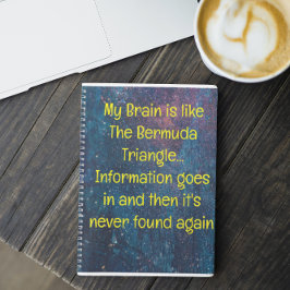 Funny Zitat für vergessene Menschen zu tun, um Spi Notizblock