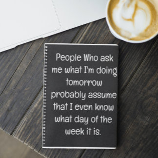 Funny Zitat für vergessene Menschen zu tun, um Spi Notizblock