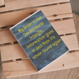 Funny Zitat für vergessene Menschen zu tun, um Spi Notizblock