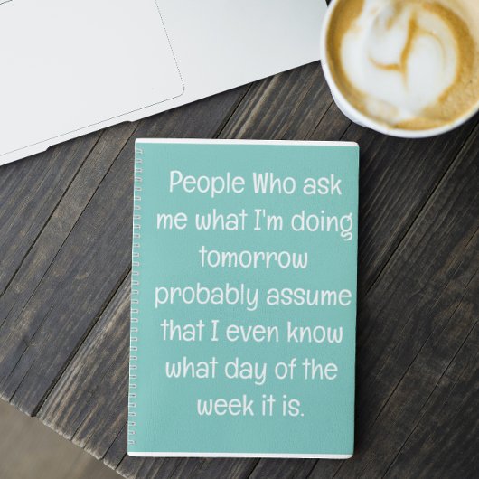 Funny Zitat für vergessene Menschen zu tun, um Spi Notizblock