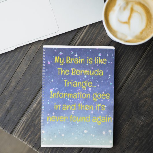 Funny Zitat für vergessene Menschen zu tun, um Spi Notizblock