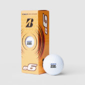 Funny Zitat Good Buddy Personalisiert Golfball (Verpackungen)