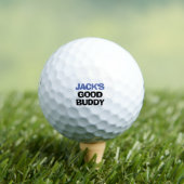 Funny Zitat Good Buddy Personalisiert Golfball (Insitu T-Shirt)