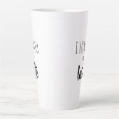 Funny Zitat I Liebe Sie eine Latta Milchtasse (Vorderseite)