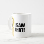 Funny Zitat Jesus Meme sah ich, dass Christlich Kaffeetasse (Vorderseite Links)