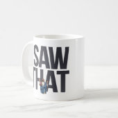 Funny Zitat Jesus Meme sah ich, dass Christlich Kaffeetasse (Vorderseite Links)