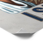 Funny Zitat Jesus Meme sah ich, dass Christlich Poster (Ecke)