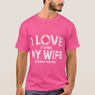Funny Zitat kaufen mehr Waffen für Jäger T-Shirt