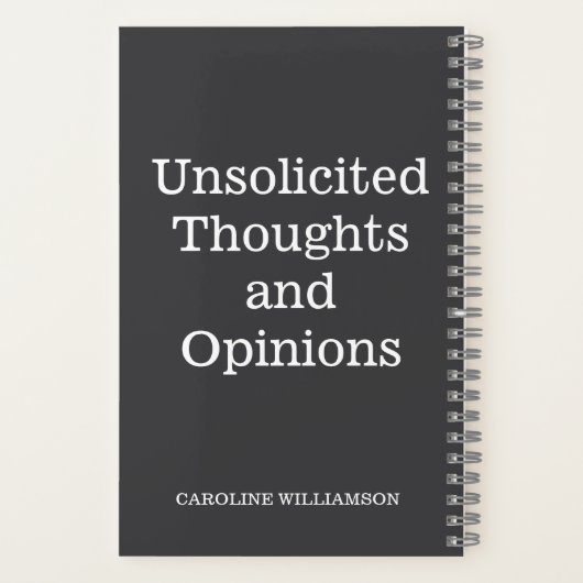 Funny Zitat Lazy Aufschieben Personalisiert Notizblock (Rückseite)