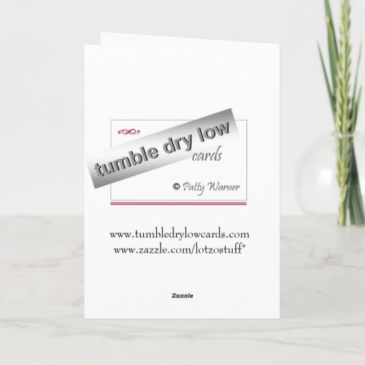 Funny Zitat Milestone Geburtstag Karte (Rückseite)