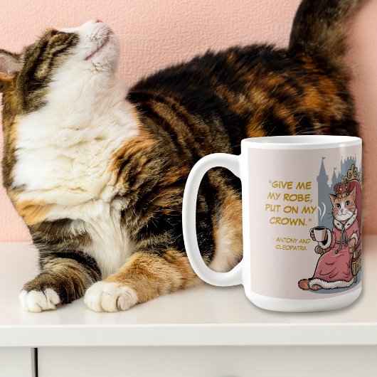 Funny Zitat Niedlich Cat Modern Shakespeare Kaffeetasse