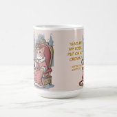 Funny Zitat Niedlich Cat Modern Shakespeare Kaffeetasse (Mittel)