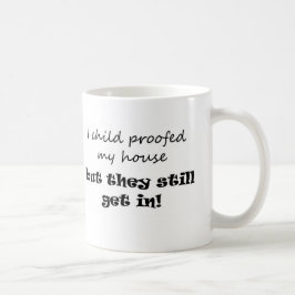 Funny Zitat Schwarzweiß-niedliche Skripttypografie Kaffeetasse