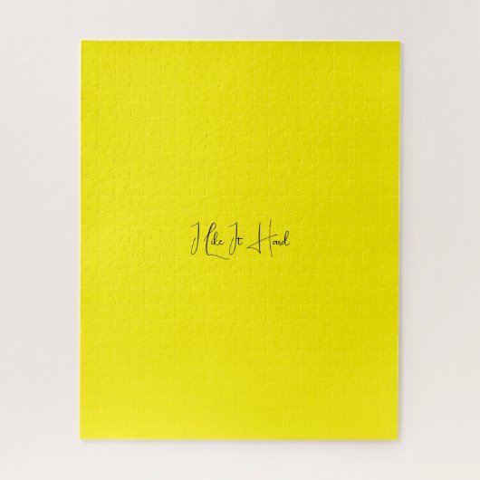 Funny Zitat solide Hintergrund Puzzle (Vertikal)