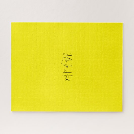 Funny Zitat solide Hintergrund Puzzle (Horizontal)