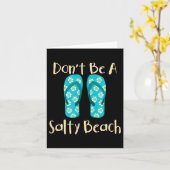 Funny Zitat Sommerferien Urlaub Vacay Mode Beach S Karte (Gelbe Blume)