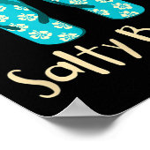 Funny Zitat Sommerferien Urlaub Vacay Mode Beach S Poster (Ecke)