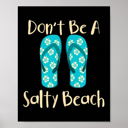 Funny Zitat Sommerferien Urlaub Vacay Mode Beach S Poster (Vorne)