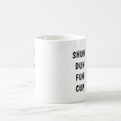 Funny Zitat Spaß Sarcastic Sprichwort Schwarz-Weiß Kaffeetasse (Mittel)