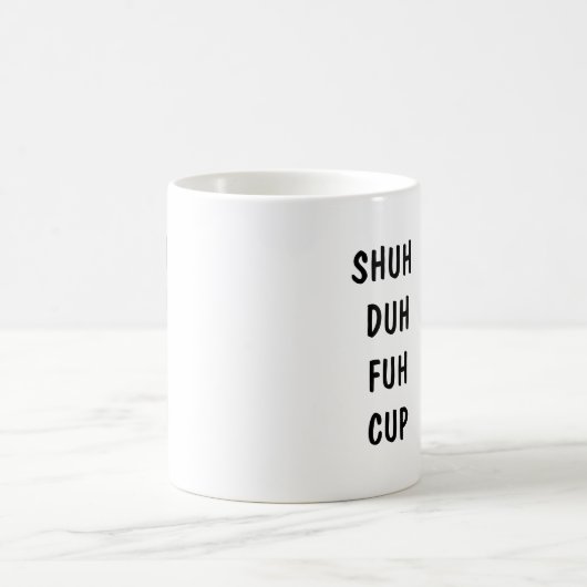 Funny Zitat Spaß Sarcastic Sprichwort Schwarz-Weiß Kaffeetasse (Mittel)