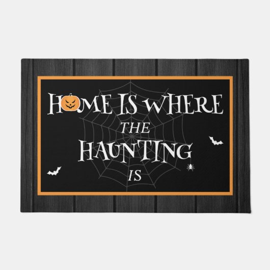 Funny Zitat Spuk House Spooky Halloween Fußmatte (Vorderseite)