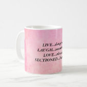 Funny Zitat-Tasse Kaffeetasse (Vorderseite Links)