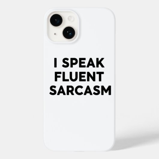: Funny Zitat Telefon Fall - Ich spreche Fluent Sa Case-Mate iPhone Hülle (Rückseite)
