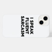 : Funny Zitat Telefon Fall - Ich spreche Fluent Sa Case-Mate iPhone Hülle (Rückseite (Horizontal))