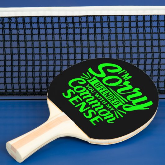 Funny Zitat über Pong Paddel Tischtennis Schläger (InSitu)