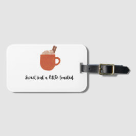 Funny Zitat und Marshmallow Gepäckanhänger