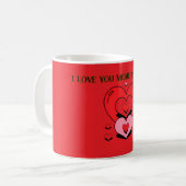 Funny Zitat Valentine Kaffee Tasse (Vorderseite Links)