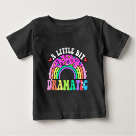 Funny Zitate ein wenig dramatische, Niedliche Donu Baby T-shirt