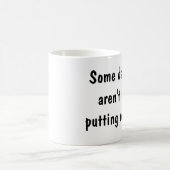 Funny Zitate über BH Kaffeetasse (Mittel)